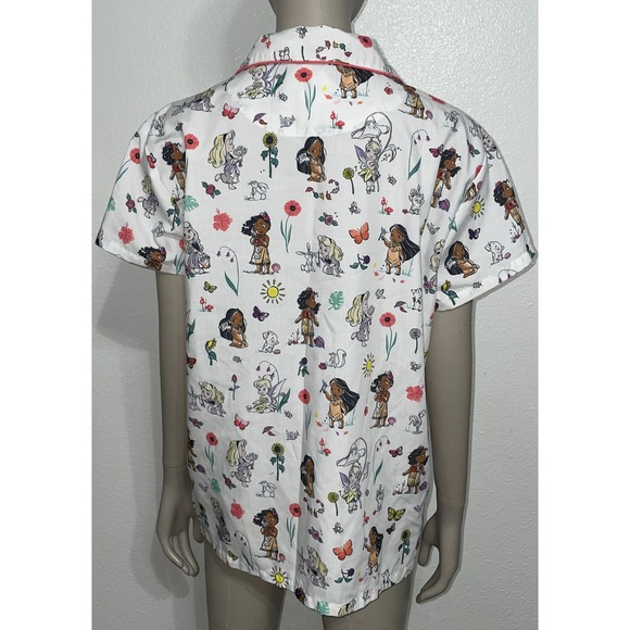 DISNEY STORE ANIMATORS COLLECTION DISNEY PRINCESS PAJAMA PJ SET FOR WOMEN SZ SM - Picture 3 of 16